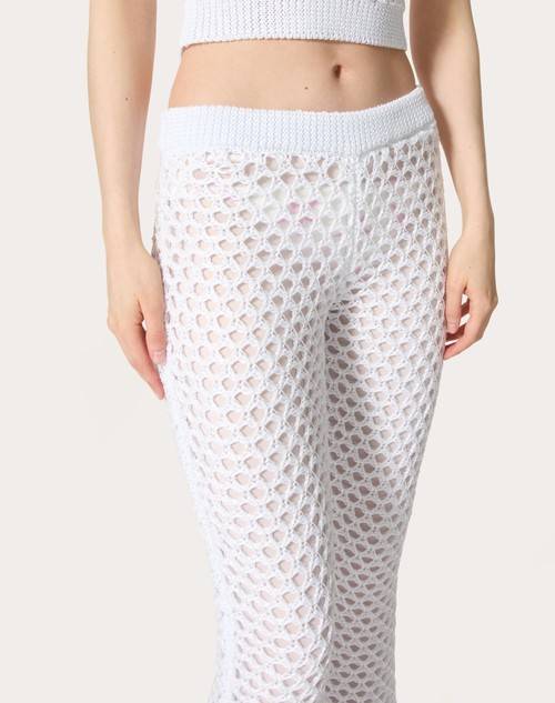 Red Valentino PANTALONI IN VISCOSE, LUREX AND PAILLETES Duty-free