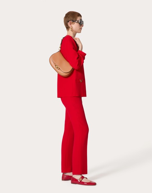 Red Valentino PANTALONI IN CADY COUTURE 2025