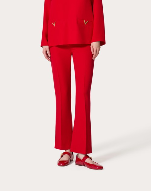 Red Valentino PANTALONI IN CADY COUTURE 2025