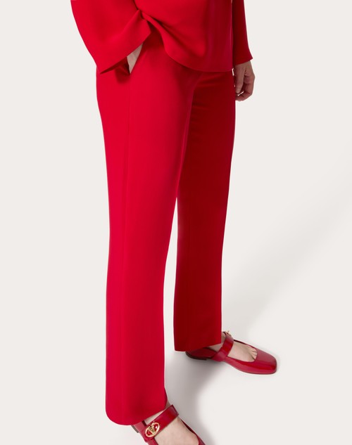 Red Valentino PANTALONI IN CADY COUTURE 2025