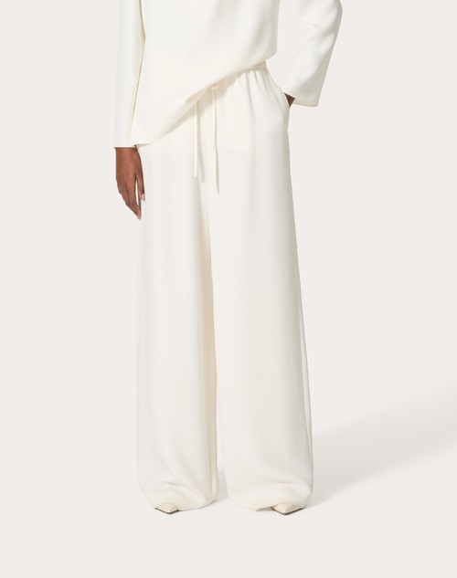 Red Valentino PANTALONI IN CADY COUTURE Vendita