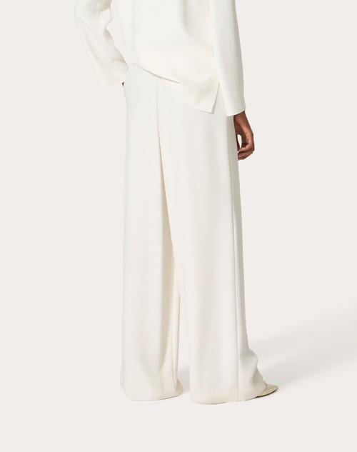 Red Valentino PANTALONI IN CADY COUTURE Vendita
