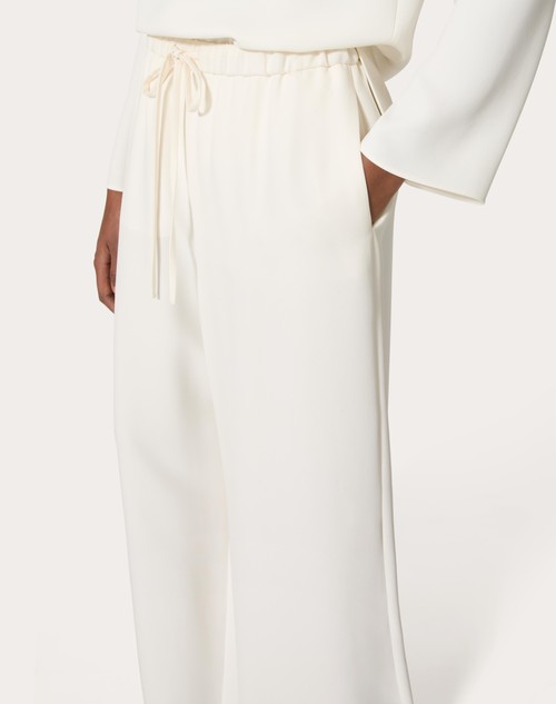 Red Valentino PANTALONI IN CADY COUTURE Vendita