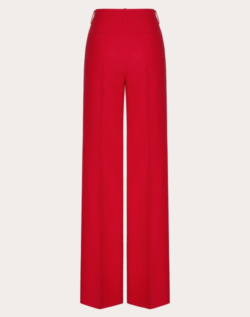 Red Valentino PANTALONI IN CREPE COUTURE Promozione