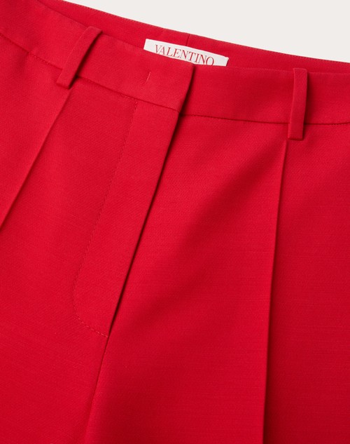 Red Valentino PANTALONI IN CREPE COUTURE Promozione