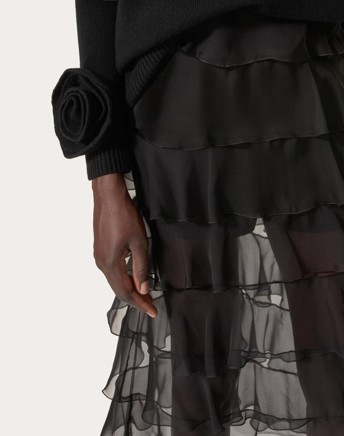 Red Valentino GONNA IN CHIFFON Acquista Ora