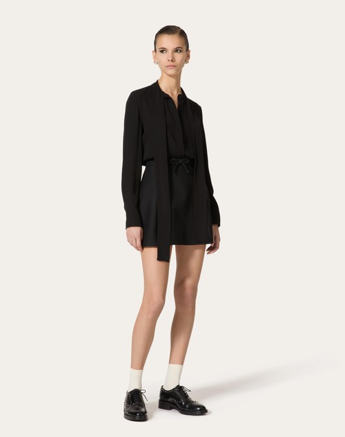 Red Valentino GONNA IN CREPE COUTURE Shopping Online