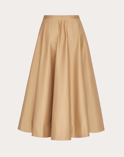 Red Valentino GONNA MIDI IN COTONE STRETCH In Vendita