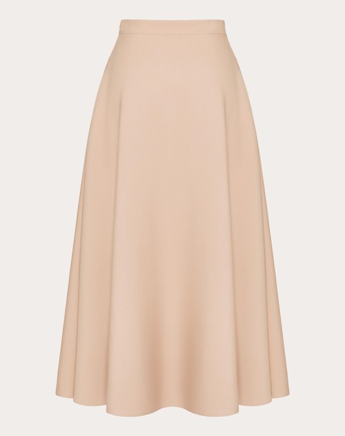 Red Valentino GONNA MIDI IN CREPE COUTURE Offerte