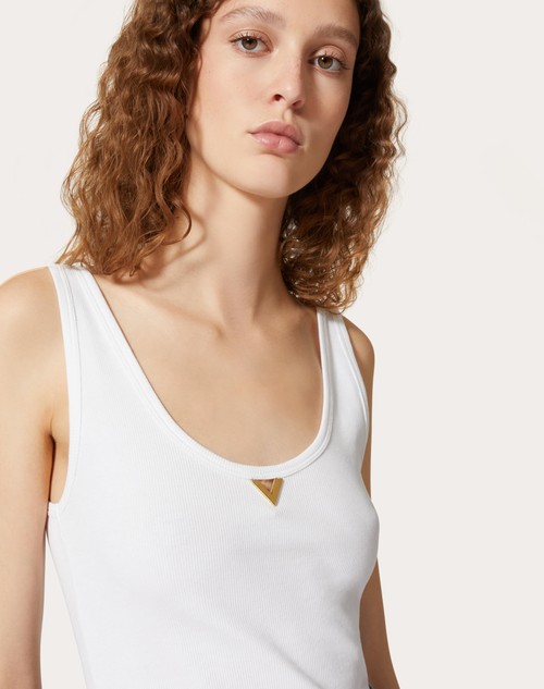 Red Valentino TOP IN RIBBED COTTON I Più Venduti