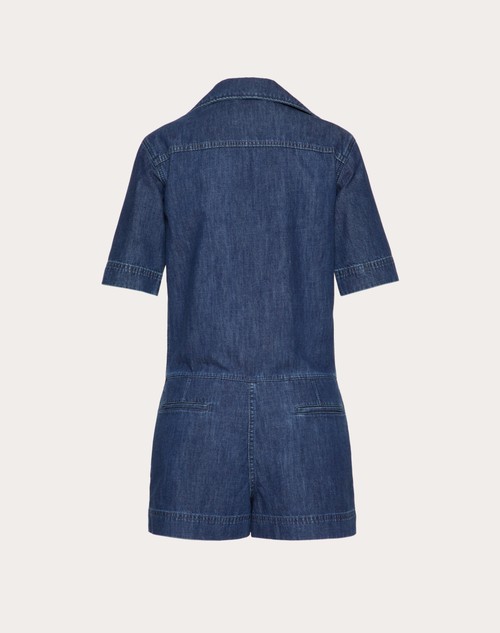 Red Valentino TUTA IN CHAMBRAY DENIM Offerta San Valentino