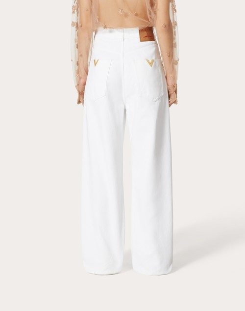 Red Valentino PANTALONI IN DENIM Online Outlet