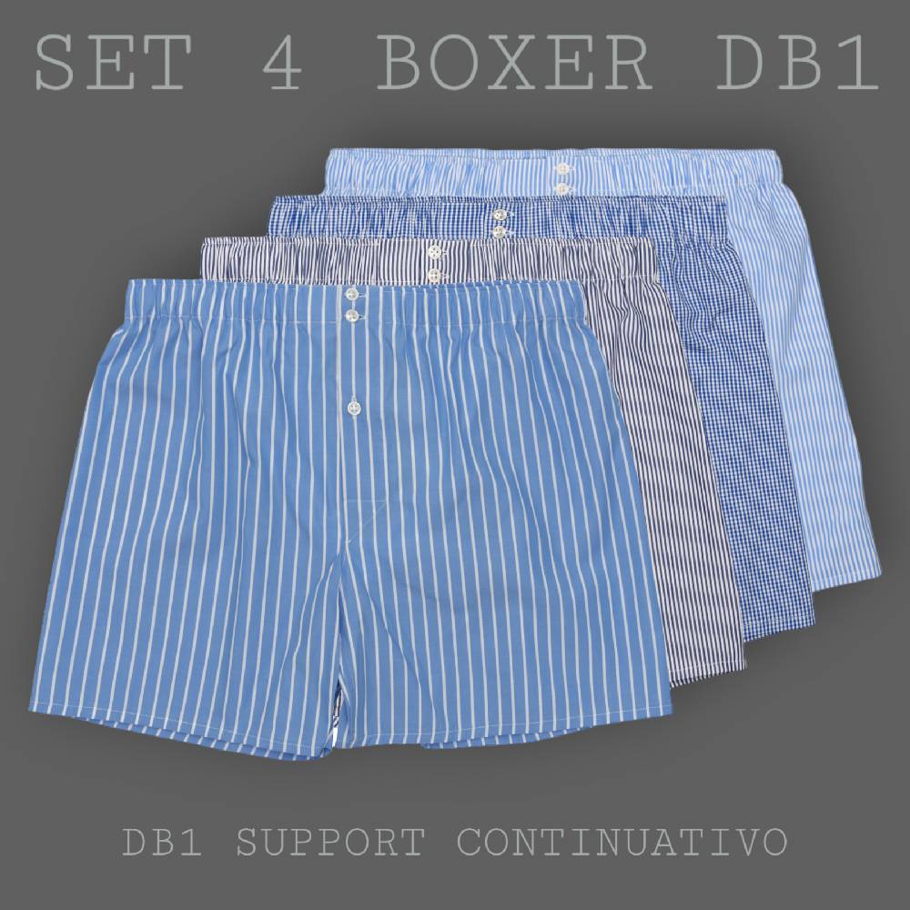 Roberto Ricetti SET "BLUE" - BOXER SUPPORT DB1 - SIZE 46