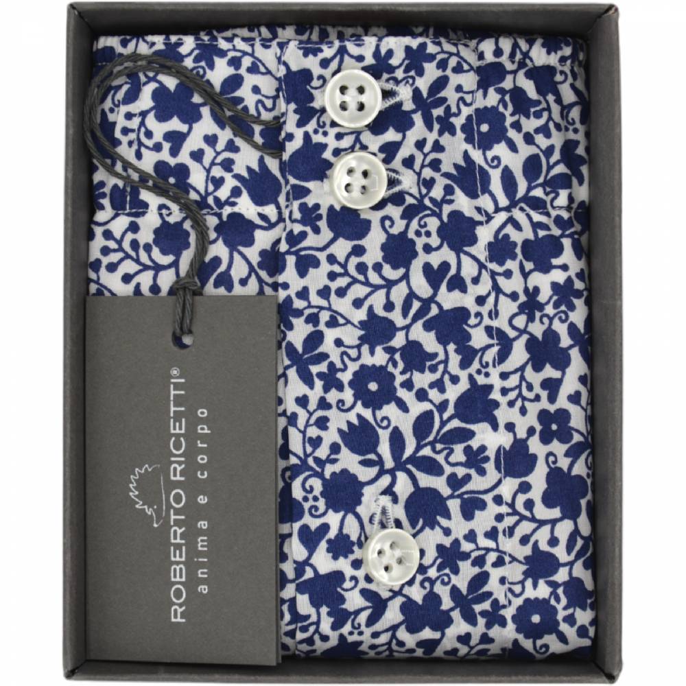 Roberto Ricetti BOXER DB1 SUPPORT - LIBERTY FIORI BLU Hotsell