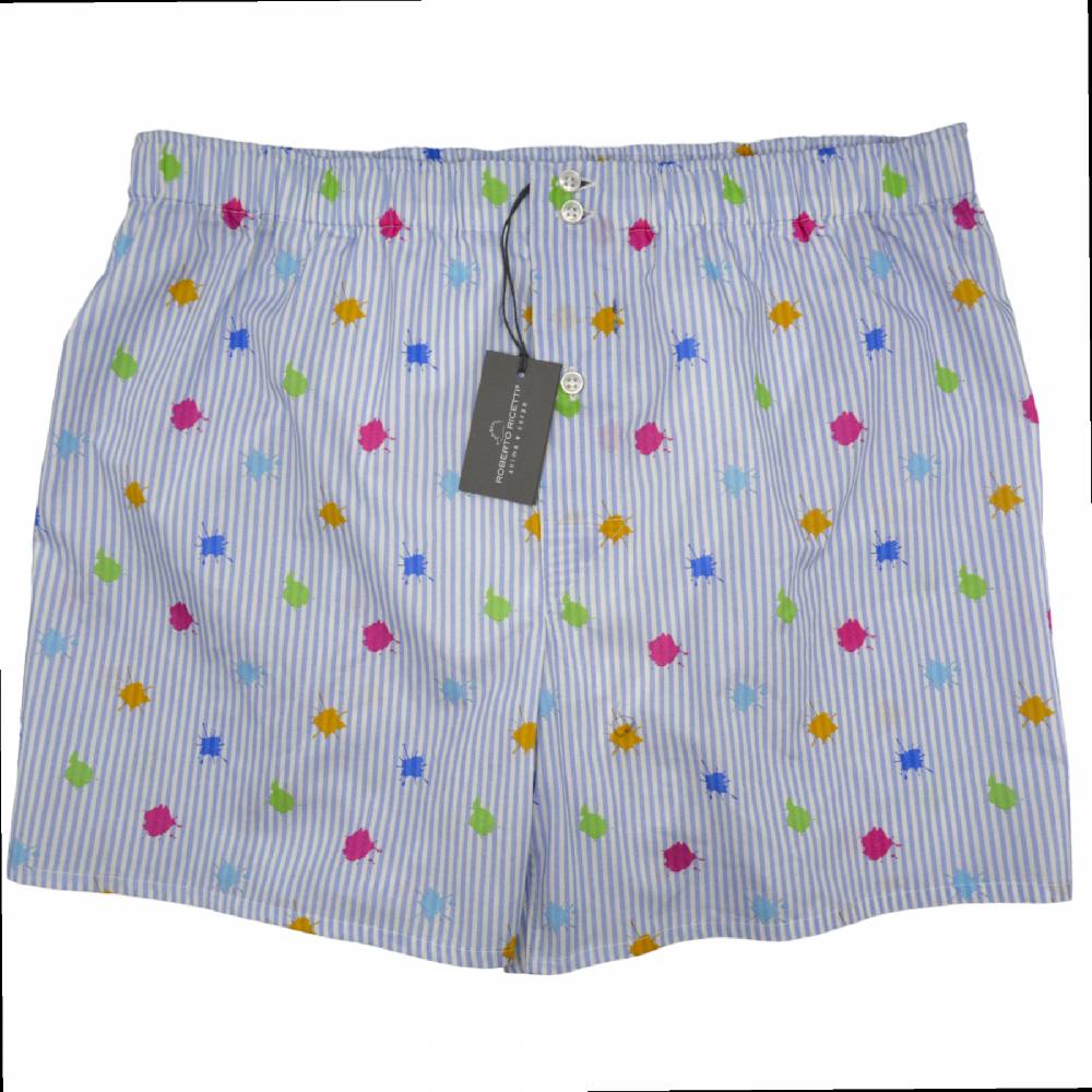 Roberto Ricetti BOXER DB1 SUPPORT - STAMPA MACCHIA MULTICOLOR 2025