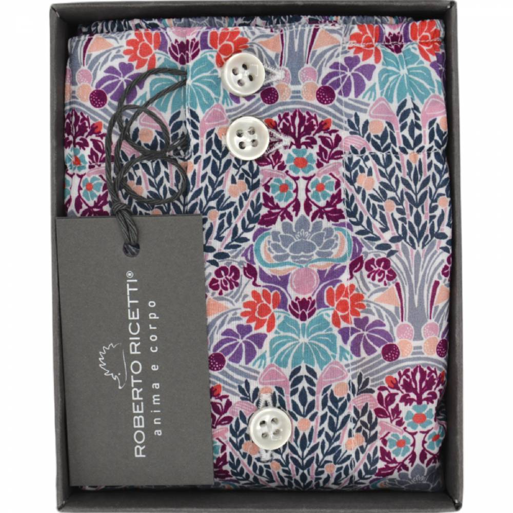 Roberto Ricetti BOXER DB1 SUPPORT - LIBERTY FIORI ROSA Promozione Limitata