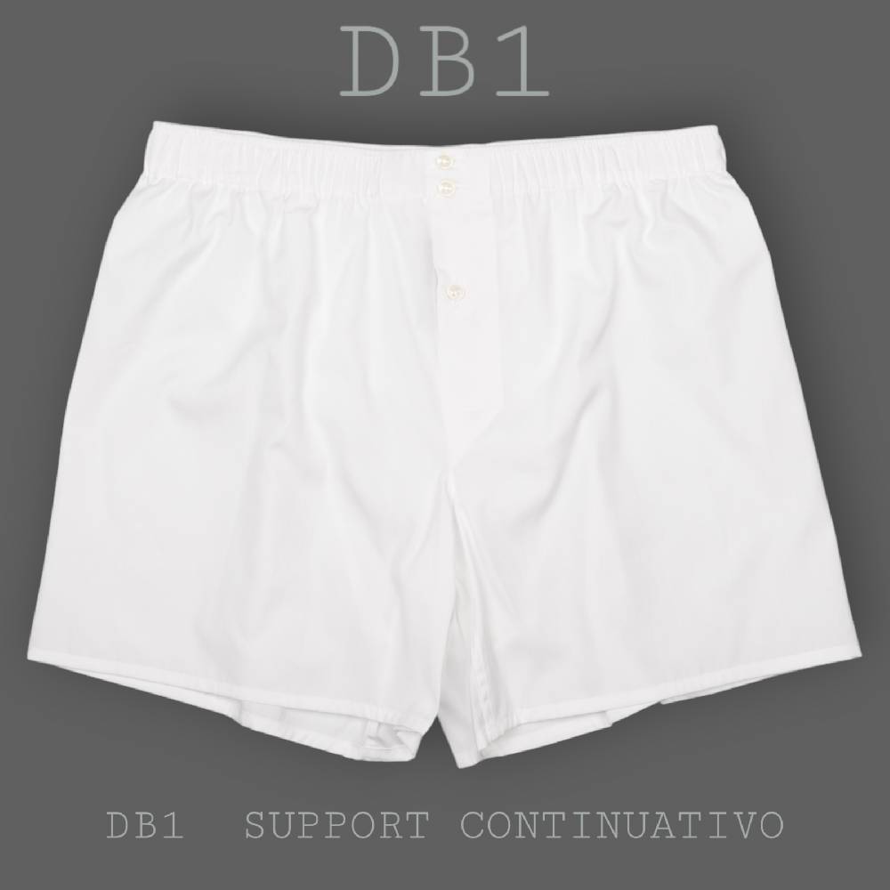 Roberto Ricetti BOXER DB1 SUPPORT - BASIC - CONTINUATIVO - BIANCO Sottocosto