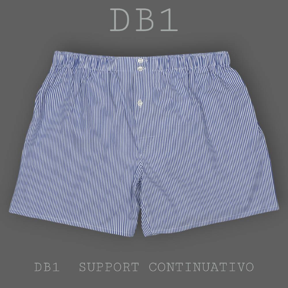 Roberto Ricetti BOXER DB1 SUPPORT - BASIC - CONTINUATIVO - RIGA BLU In Vendita