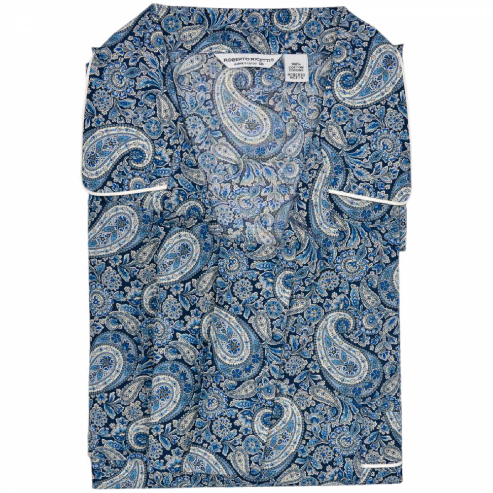 Roberto Ricetti PIGIAMA AME LUNGO - LIBERTY PAISLEY Promozione
