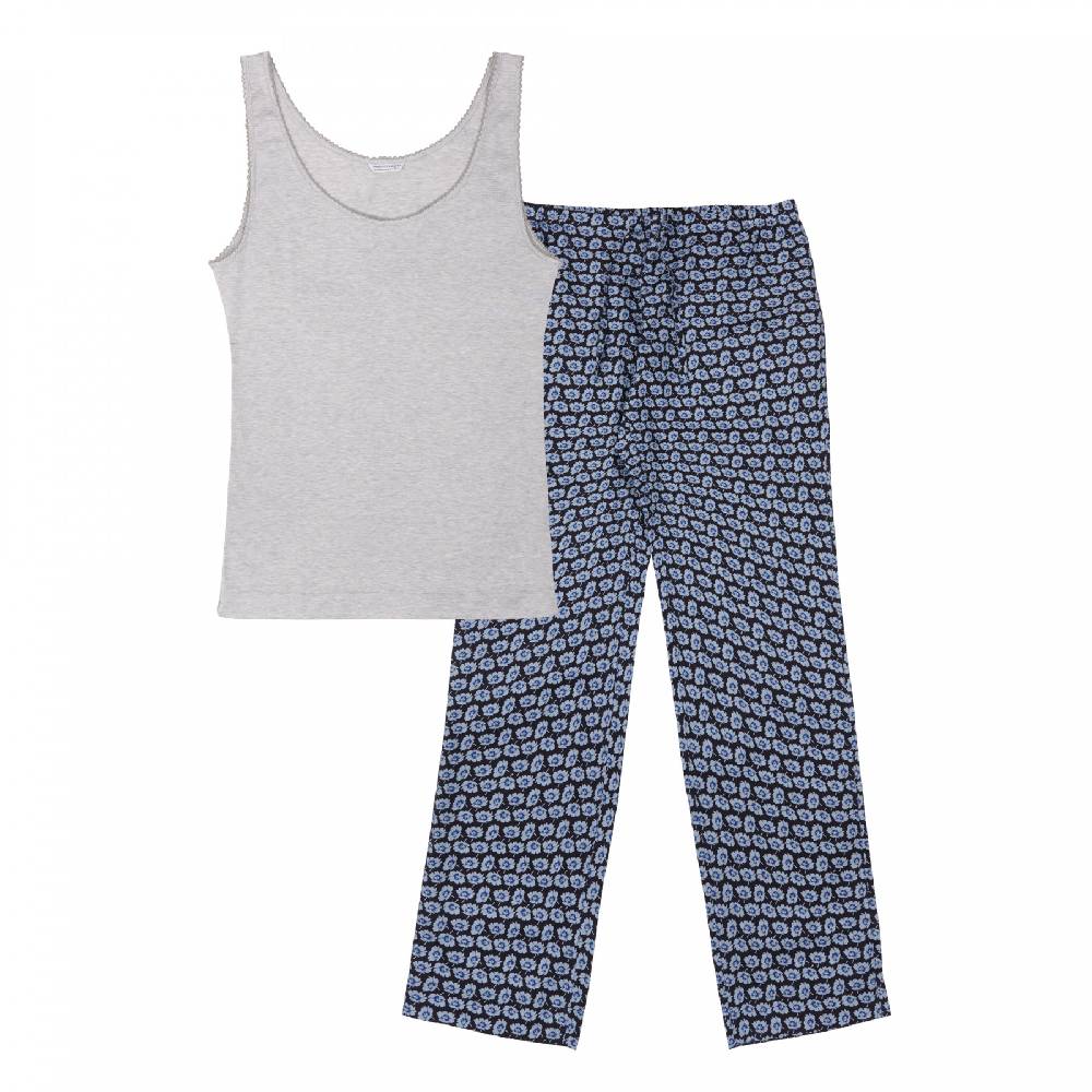 Roberto Ricetti PANTALONE DONNA - BOUQUET BLU Flash Sale