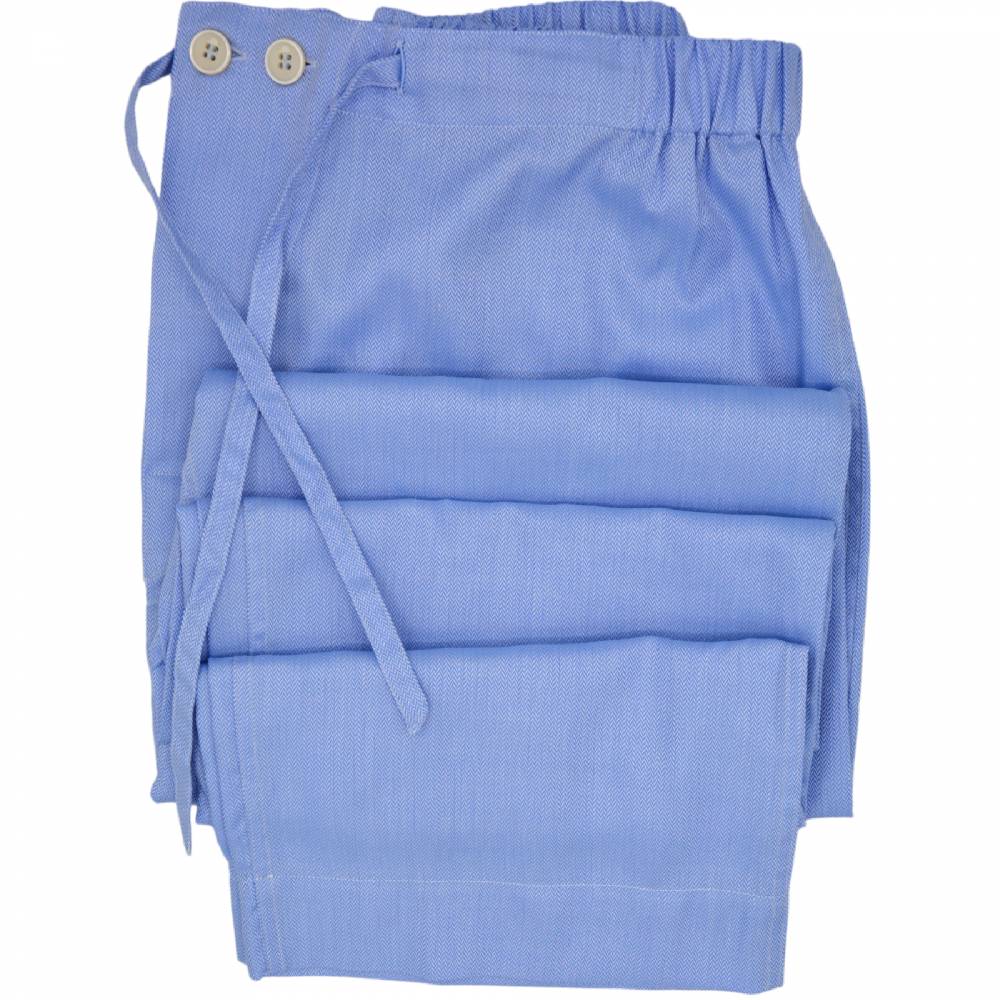 Roberto Ricetti PIGIAMA VENEZIA - CHEVRON AZZURRO - PROFILO VERDE Cyber Monday