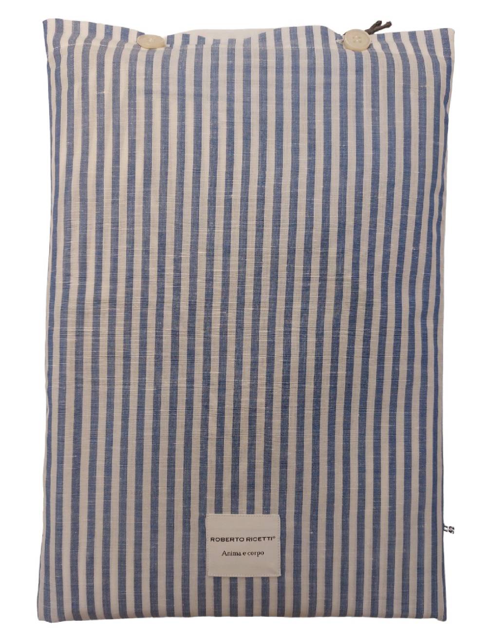 Roberto Ricetti PIGIAMA AME CORTO LIN/COT - RIGA BLU Latest fashion
