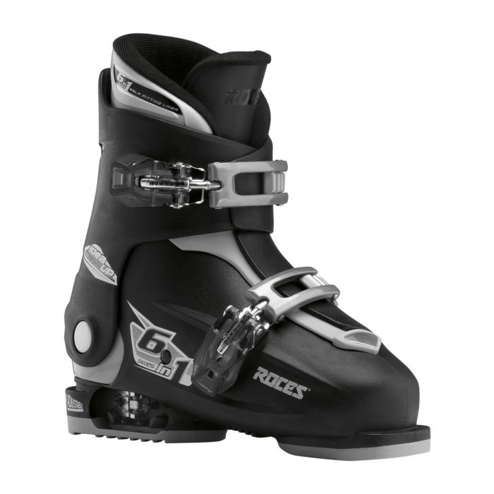 Roces IDEA UP 19.0-22.0 black-silver In Vendita