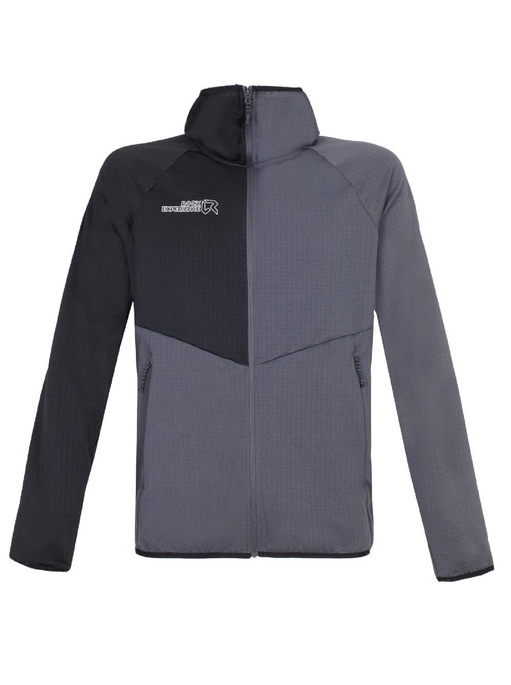 Rock Experience Re.Albatross felpa full zip con cappuccio uomo Offerte speciali