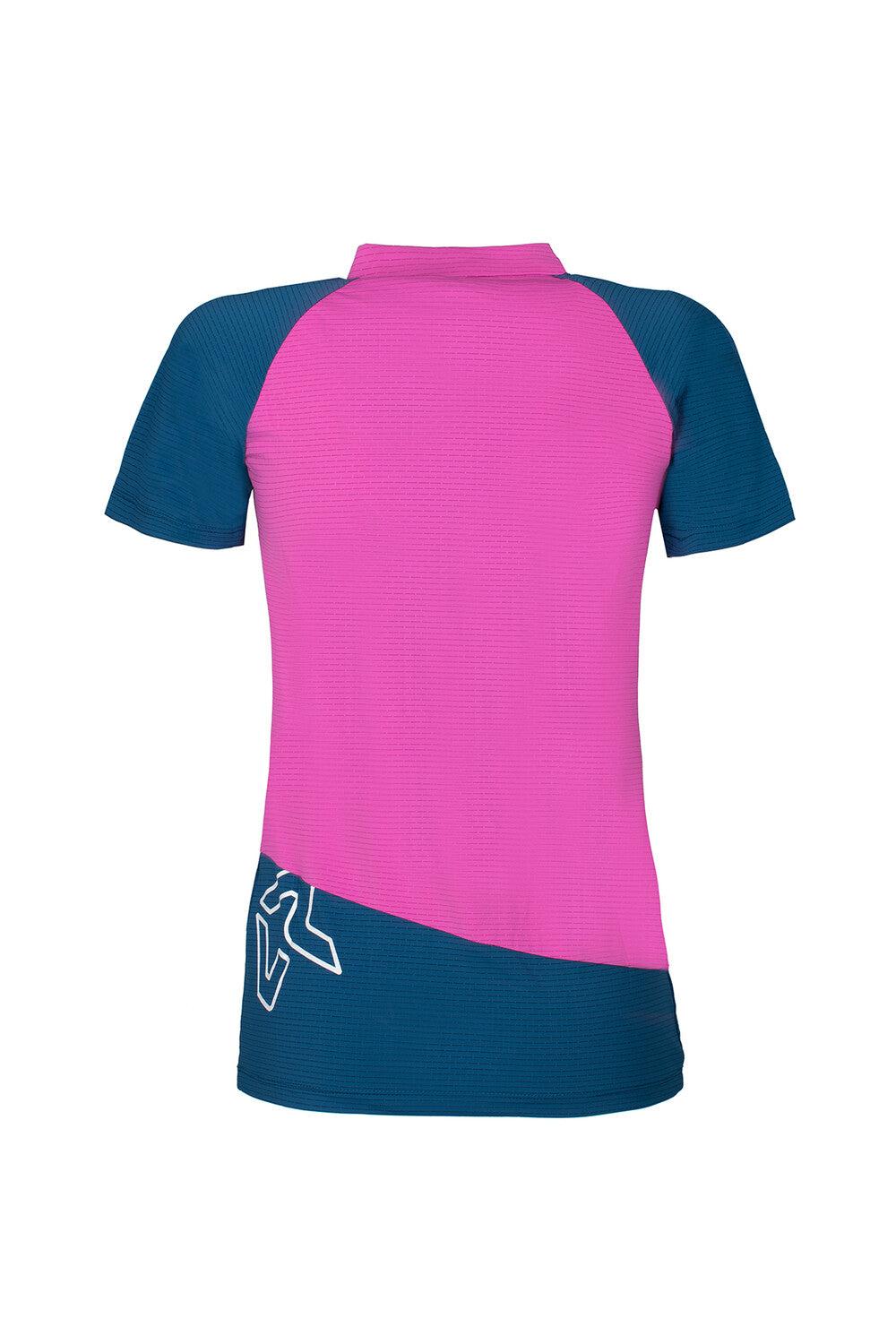 Rock Experience Merlin SS HZ maglia t-shirt half zip donna Consegna Veloce