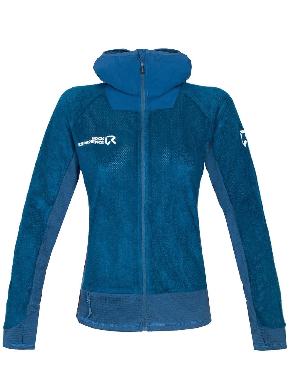 Rock Experience Pinnacle Hoodie pile tecnico donna Saldi
