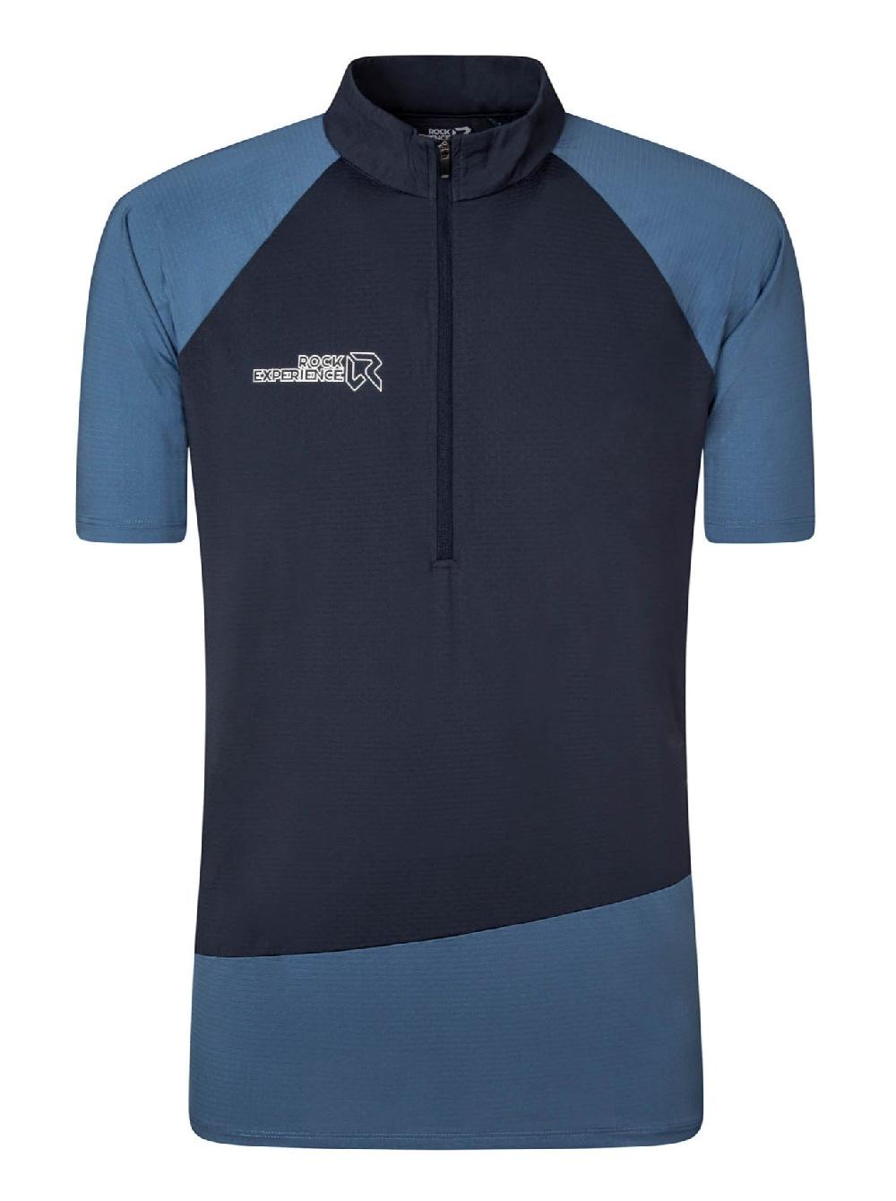 Rock Experience Merlin SS HZ maglietta half zip uomo Offerta temporanea