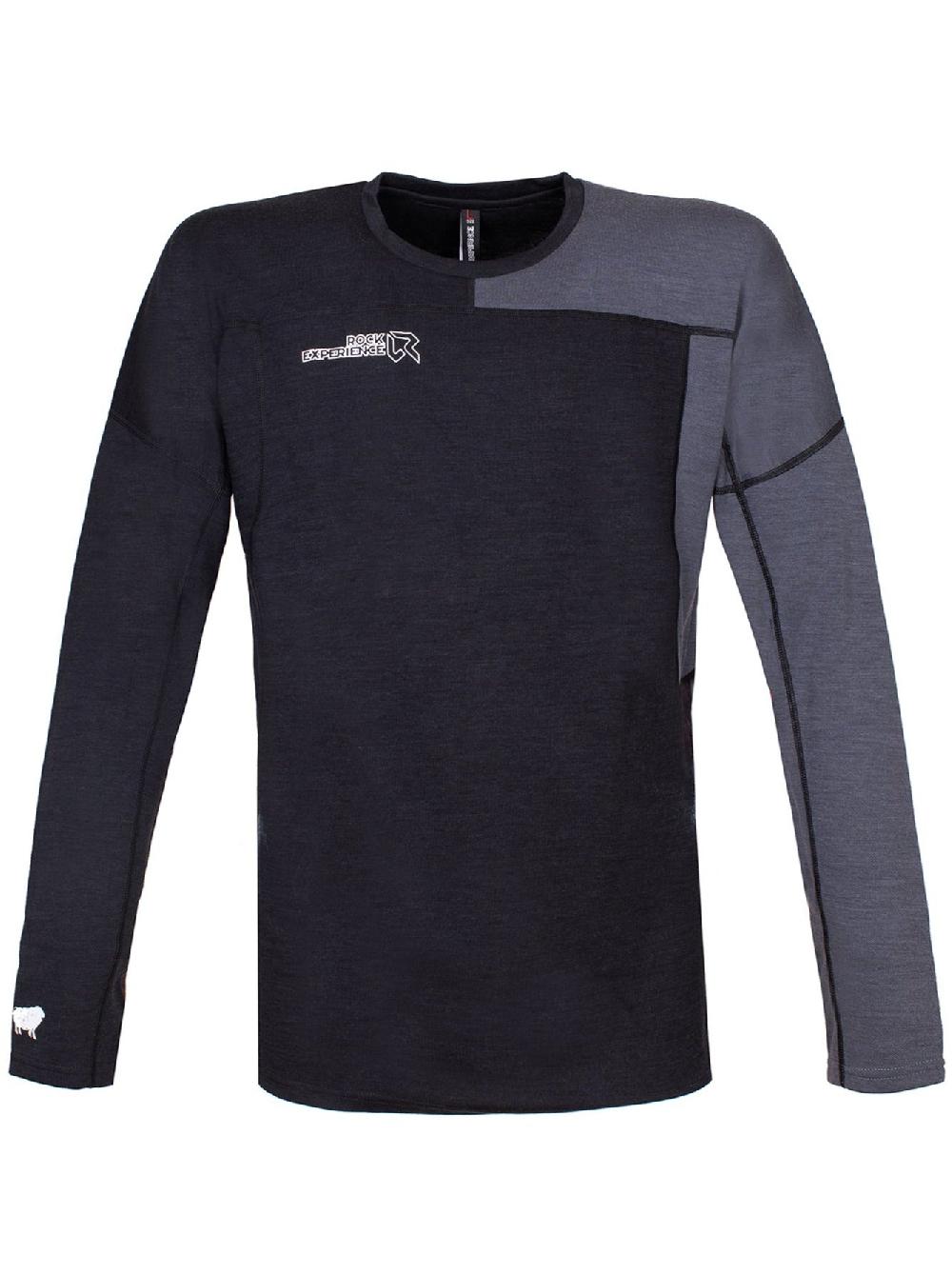 Rock Experience Moonstone LS t-shrit full zip intimo termico uomo Vendita Economica