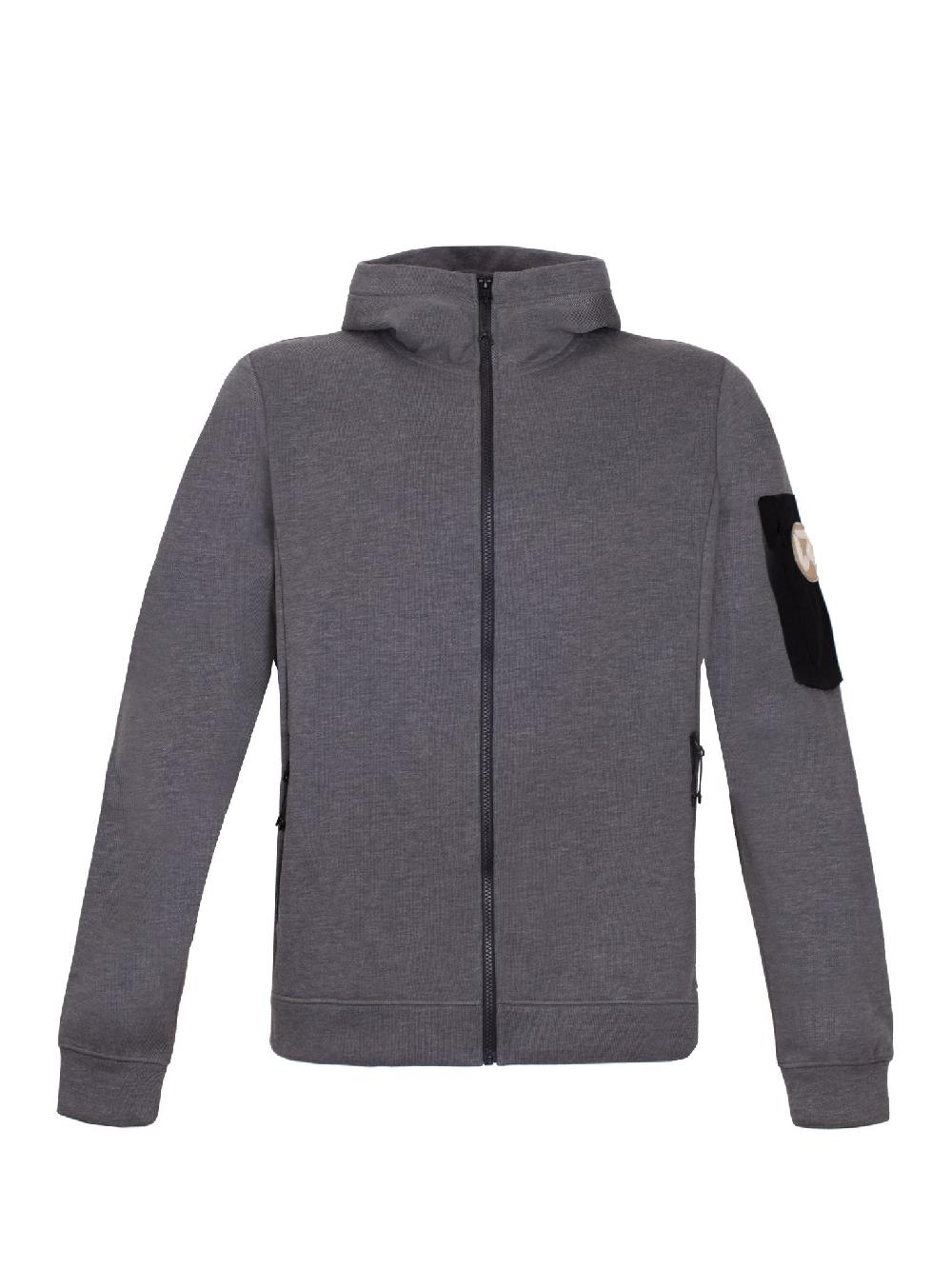 Rock Experience Zapyre hoodie FZ Felpa uomo SAMPLE Consegna Veloce