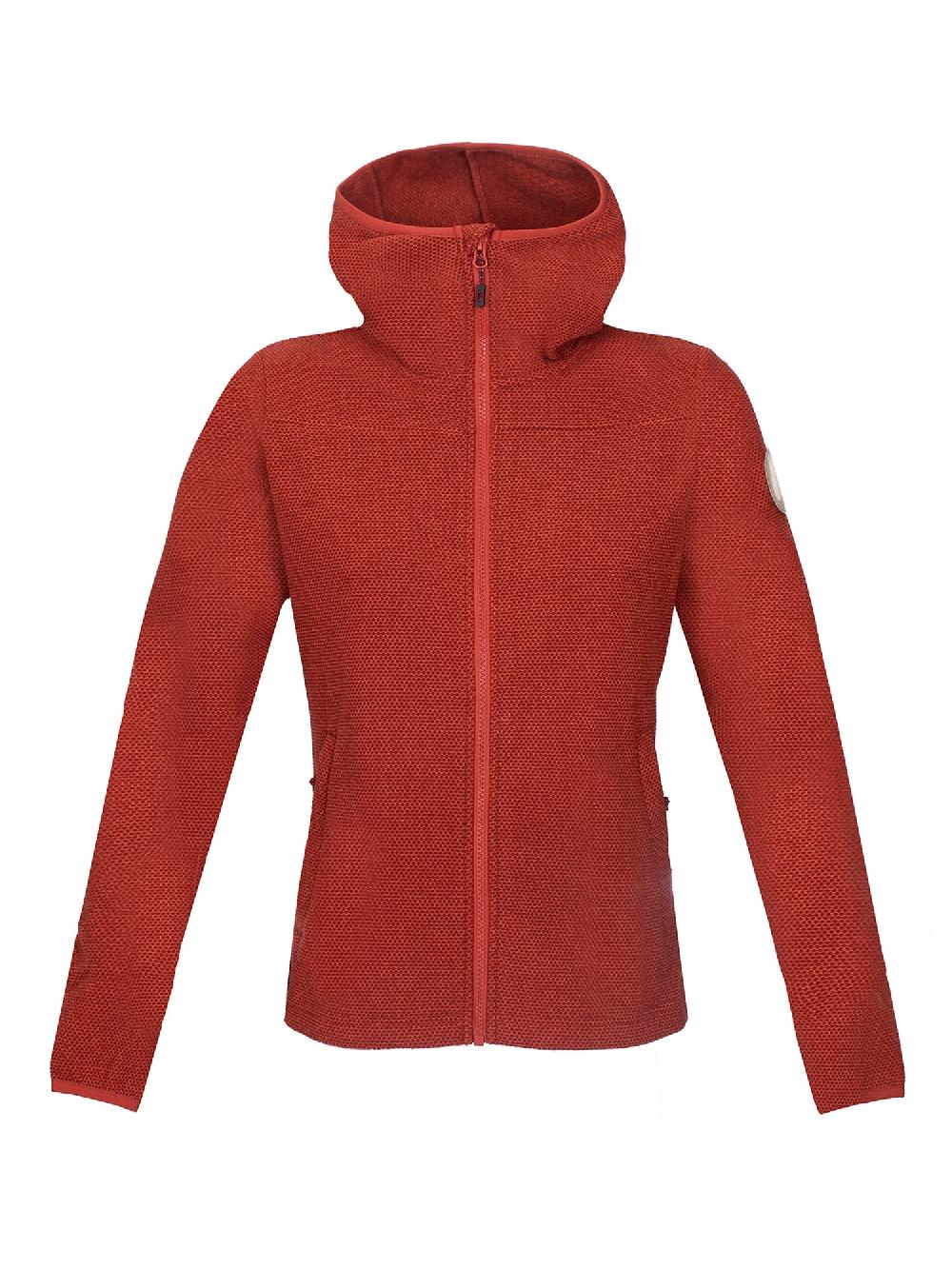 Rock Experience Monzino Hoodie pile donna SAMPLE Sottocosto