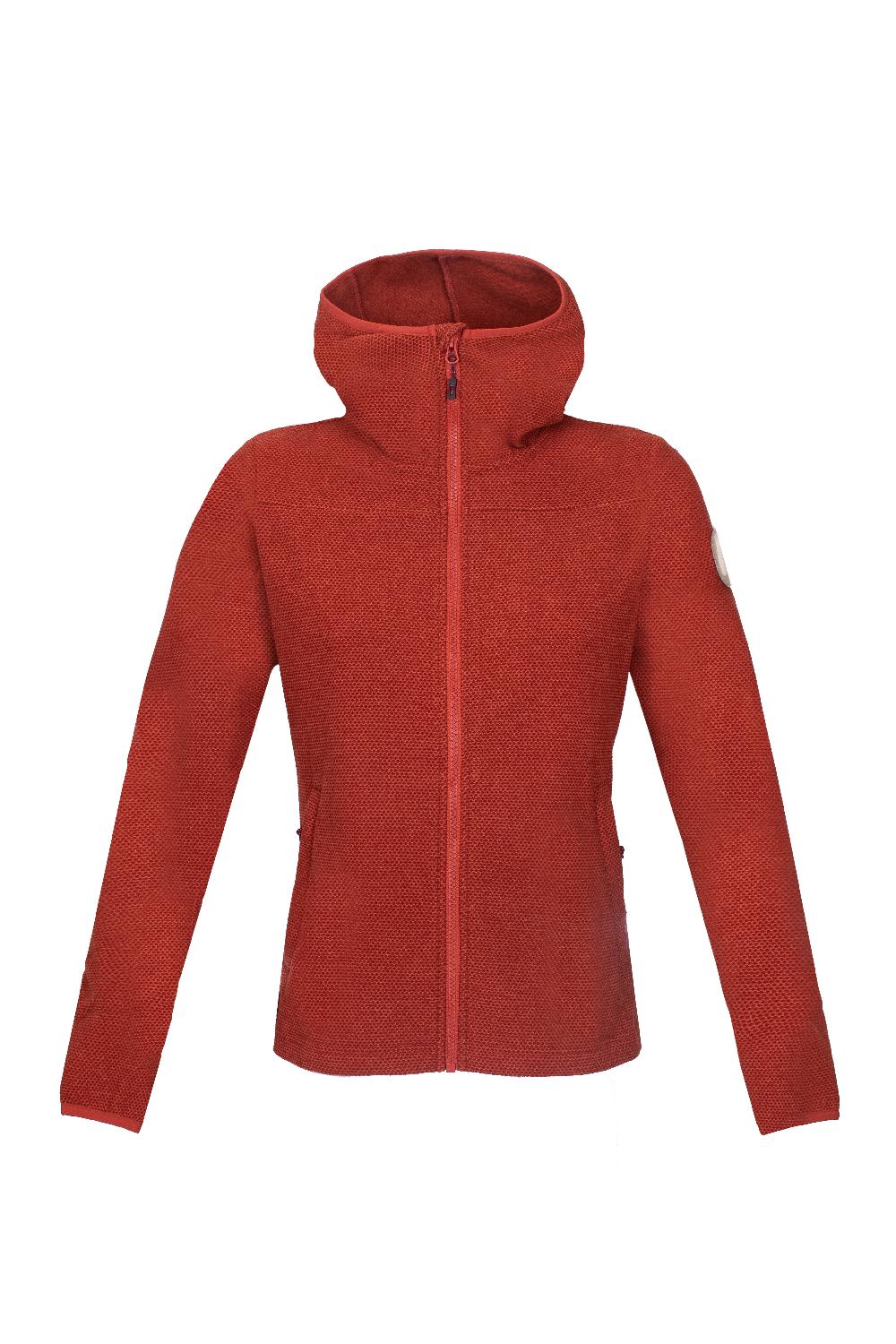 Rock Experience Monzino Hoodie pile donna SAMPLE Sottocosto