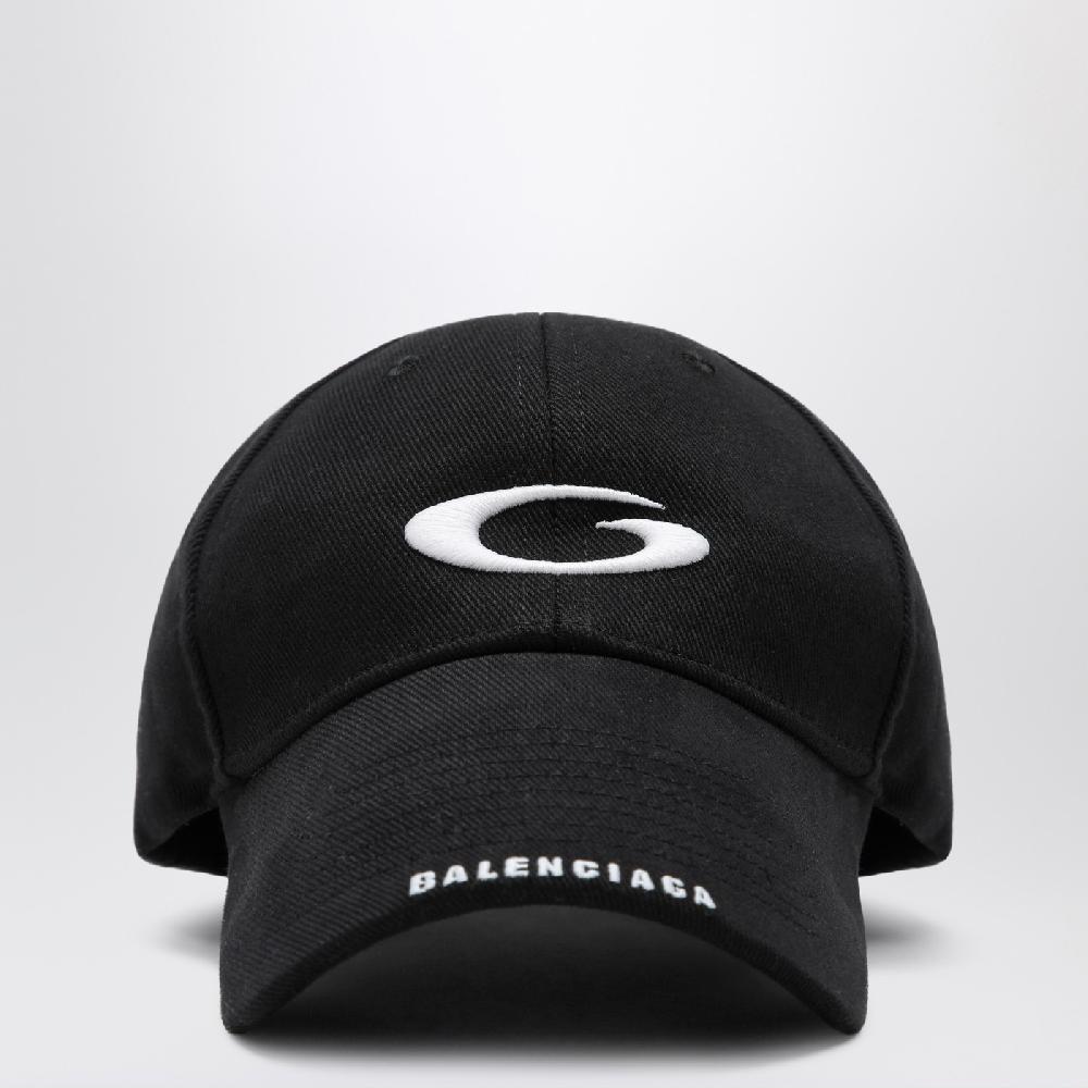 ﻿Balenciaga Cappello da baseball nero Loop Sports Icon Saldi