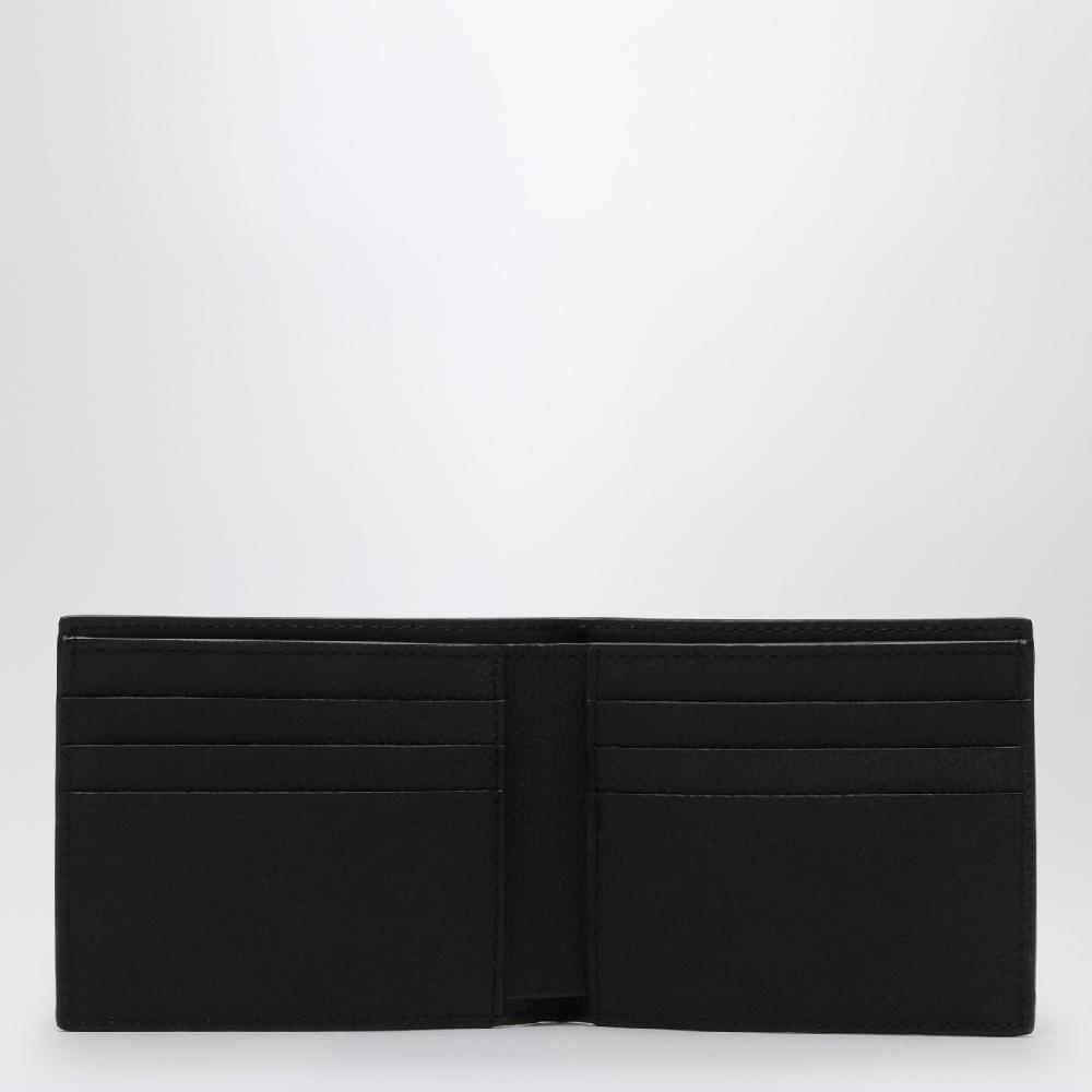 Off-Whiteu2122 Portafoglio bi-fold basketball nero in pelle Flash Sale