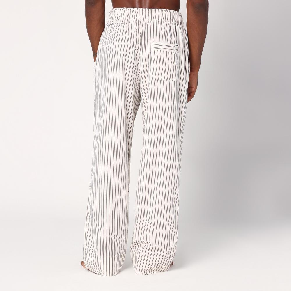 Tekla Pantalone pigiama beige a righe Offerta Pasqua