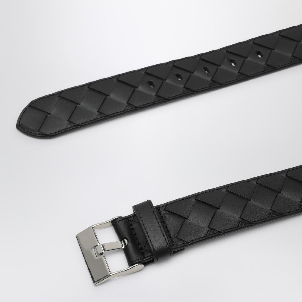 Bottega Veneta Cintura Watch nera in Intrecciato Offerte esclusive