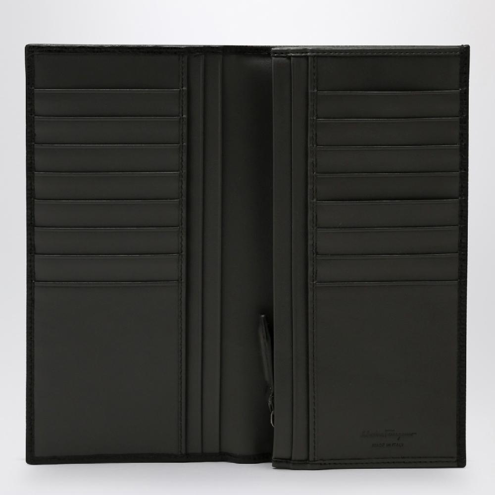 Ferragamo Portafoglio organizer Gancini nero/rosso Nuovi prodotti
