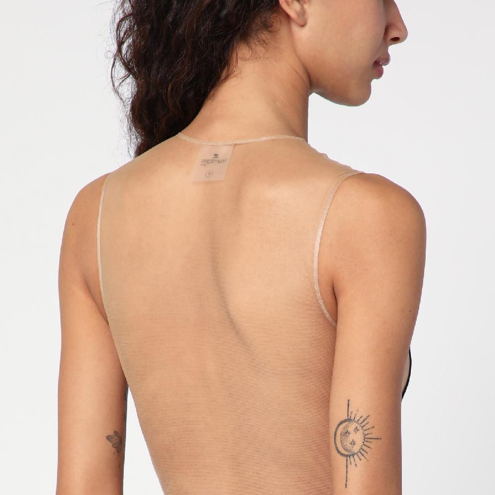 Courru00e8ges Body Illusione sabbia/nero Super Saving Price