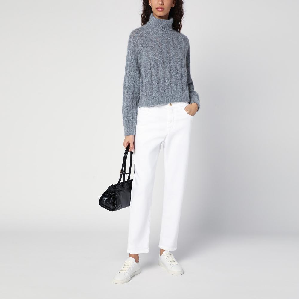 Brunello Cucinelli Pantalone bianco in cotone Latest stili