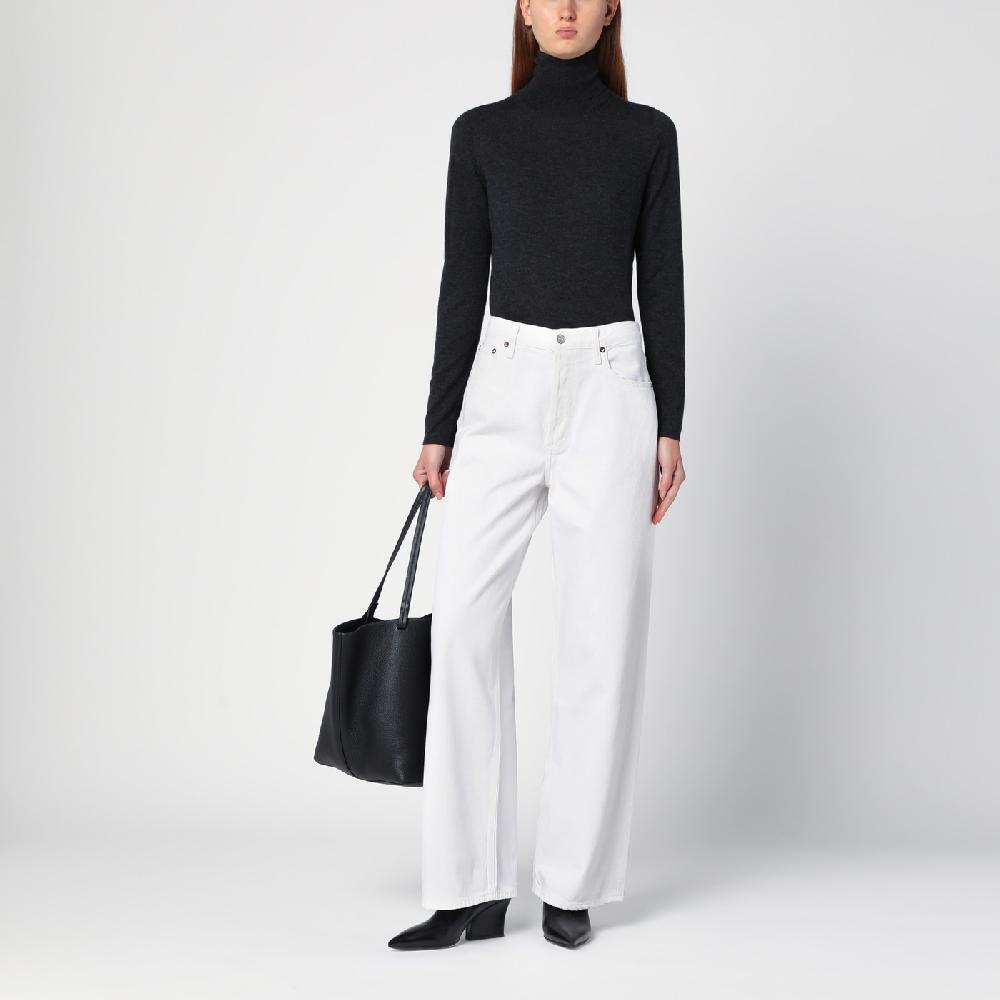 AGOLDE Jeans Low Slung Baggy 30.5 bianco Fino al 60% di sconto
