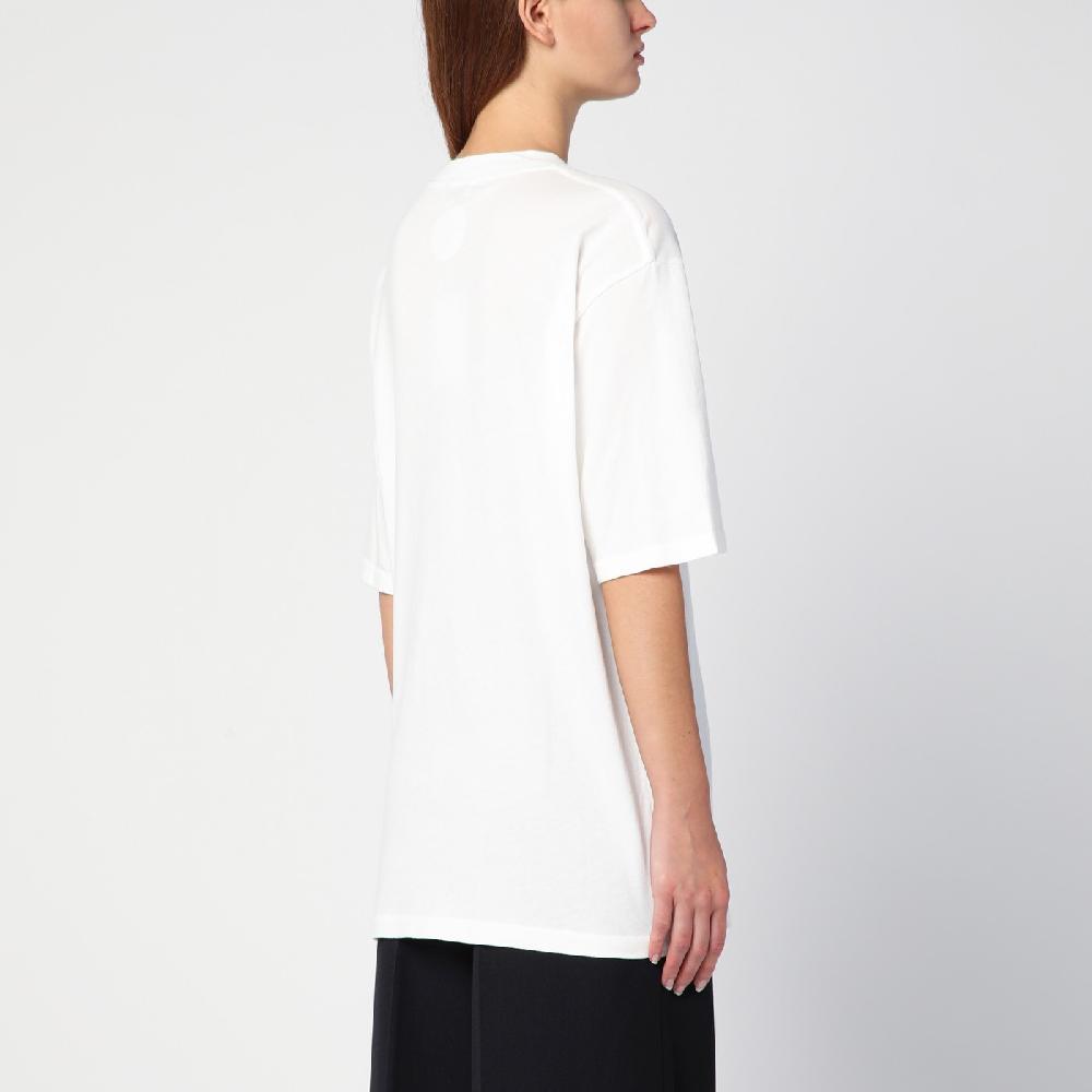 ANINE BING T-shirt over New York avorio Fino al 65% di sconto