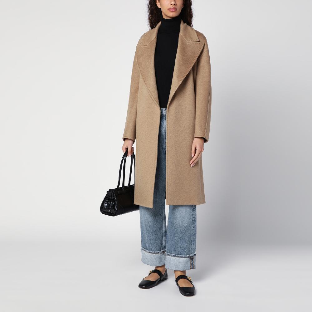 Max Mara Cappotto destrutturato beige in cachemire Discount Store per i nuovi prodotti