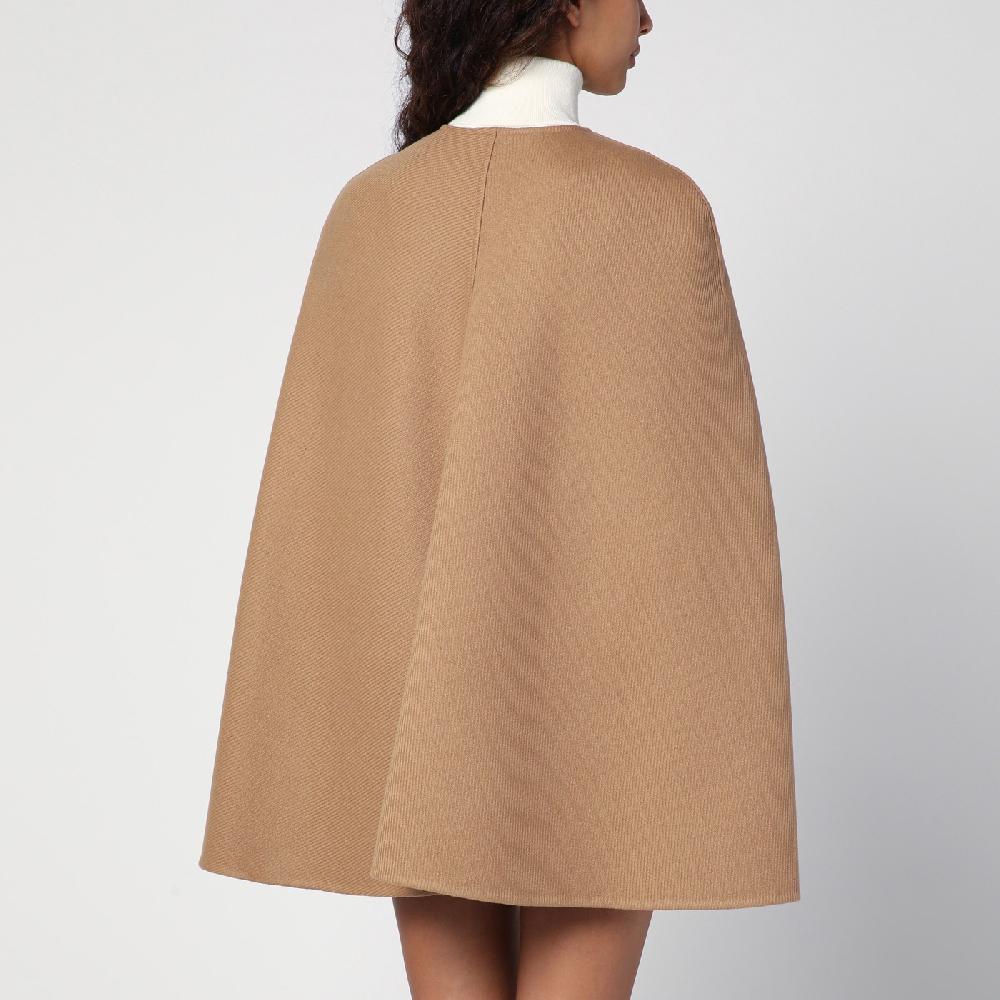 GUCCI Mantella beige in lana e cashmere 50% di sconto con spedizione gratuita