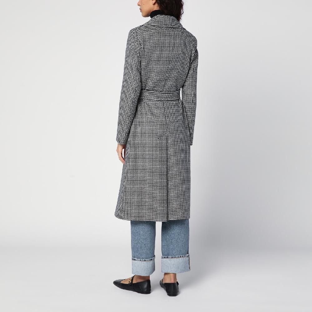 Tagliatore Cappotto doppiopetto in pied de poule Duty-free