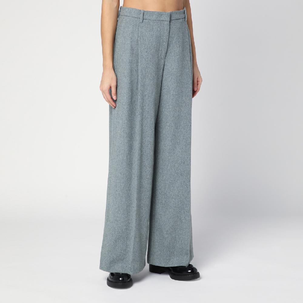 THE GARMENT Pantalone over Mille grigio Qualità