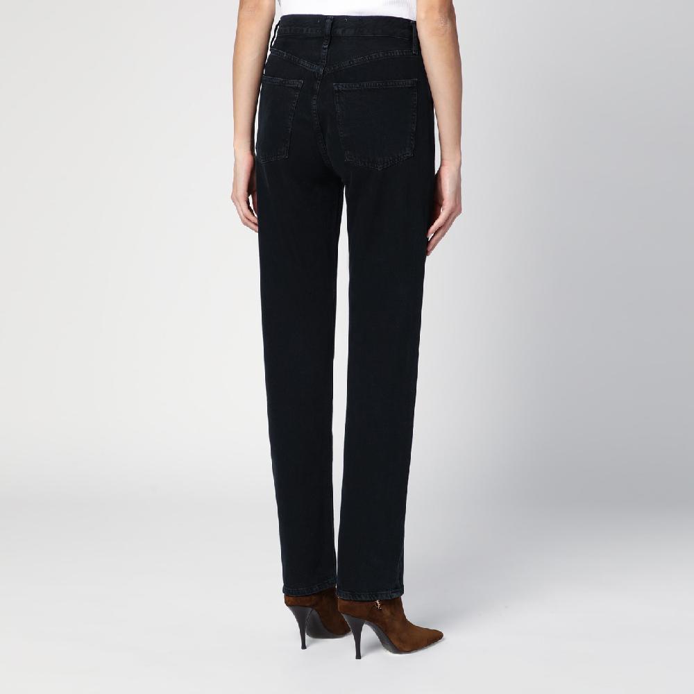 AGOLDE Jeans nero in denim rigenerato Consegna Veloce