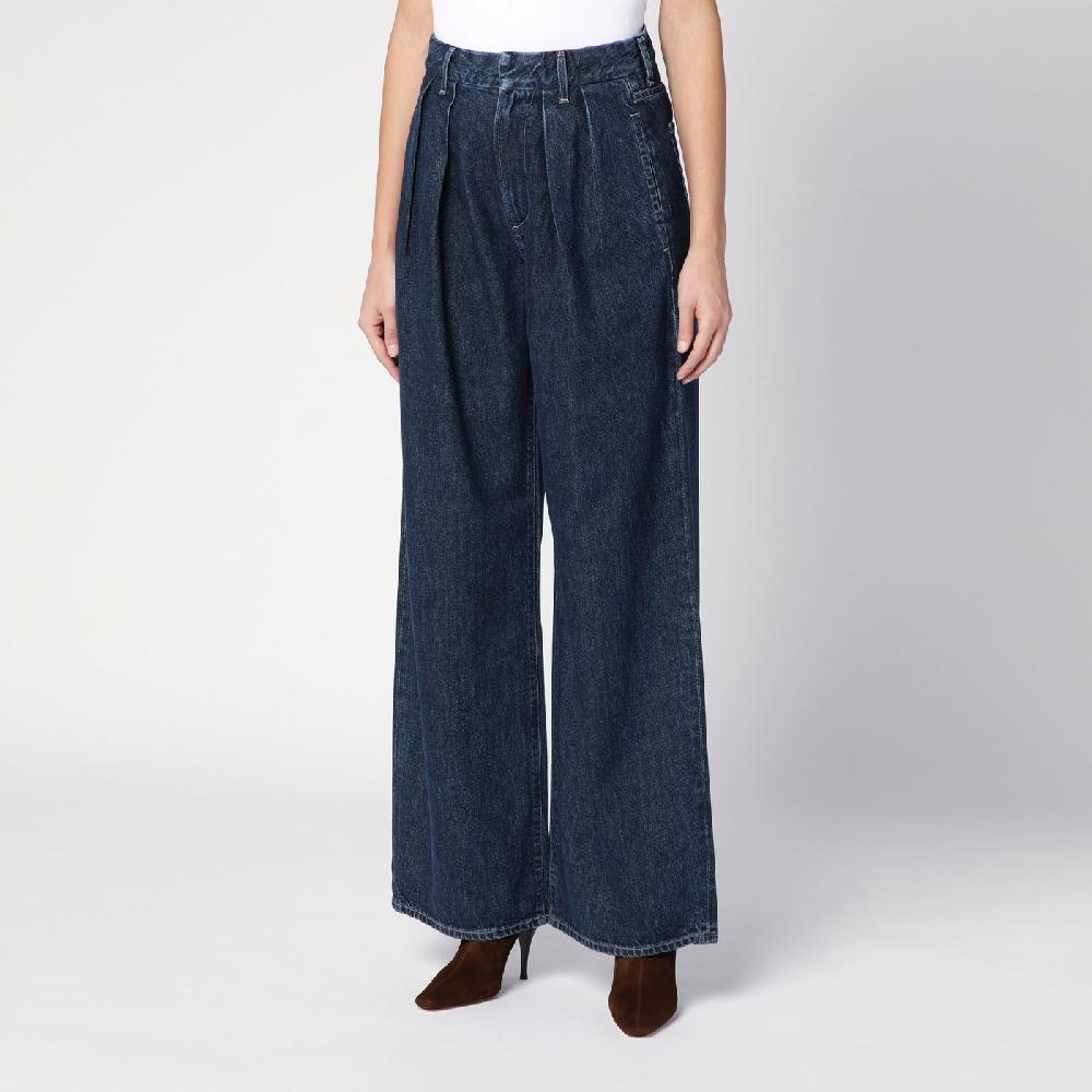 Citizens of Humanity Jeans scuro ampio con pieghe Fino Al -60%